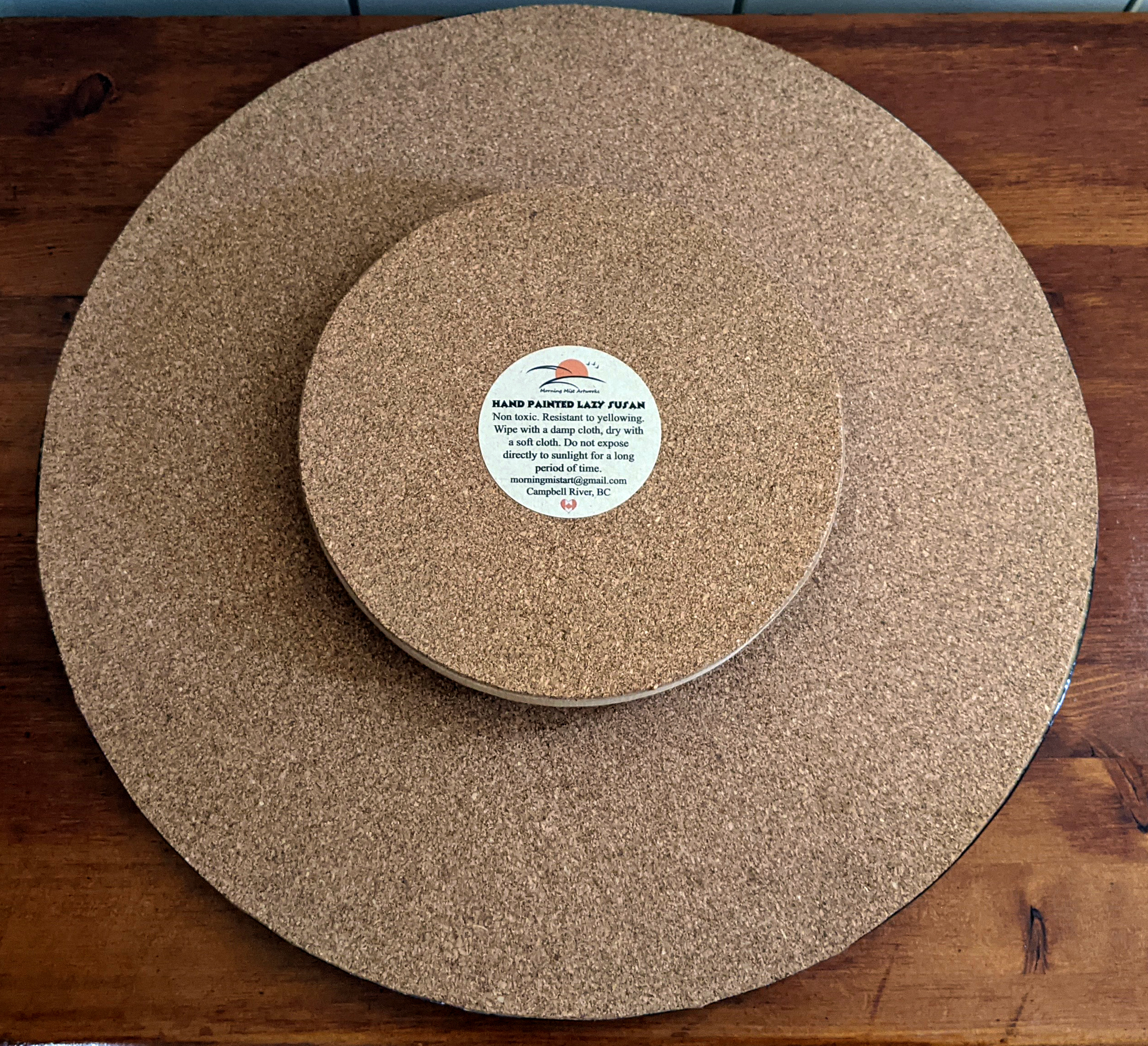 #463 - Lazy Susan -Abstract - 15"