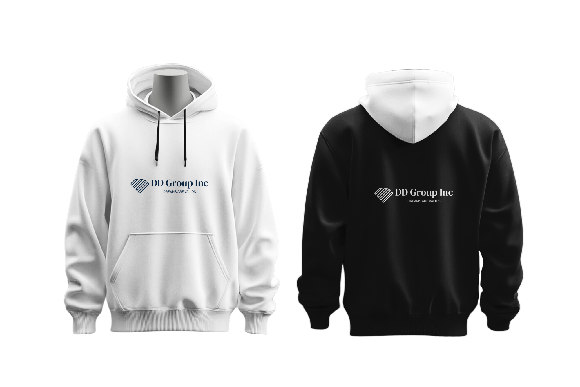 DD Group Inc Branded Hoodies