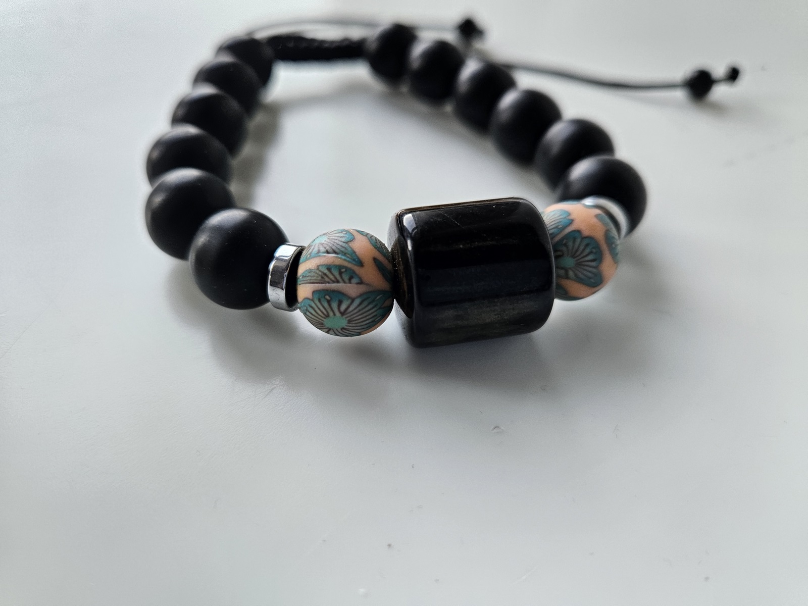 Handmade Multicoloured Bead Bracelet –Authentic African Craft by ArtByAfricans