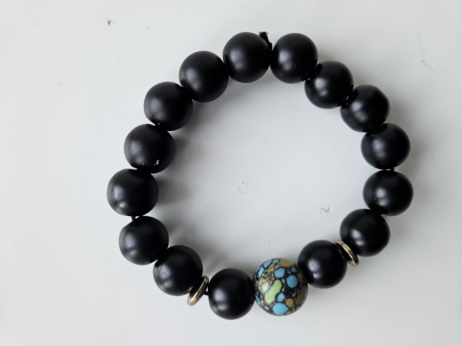 Handmade Multicoloured Bead Bracelet –Authentic African Craft by ArtByAfricans