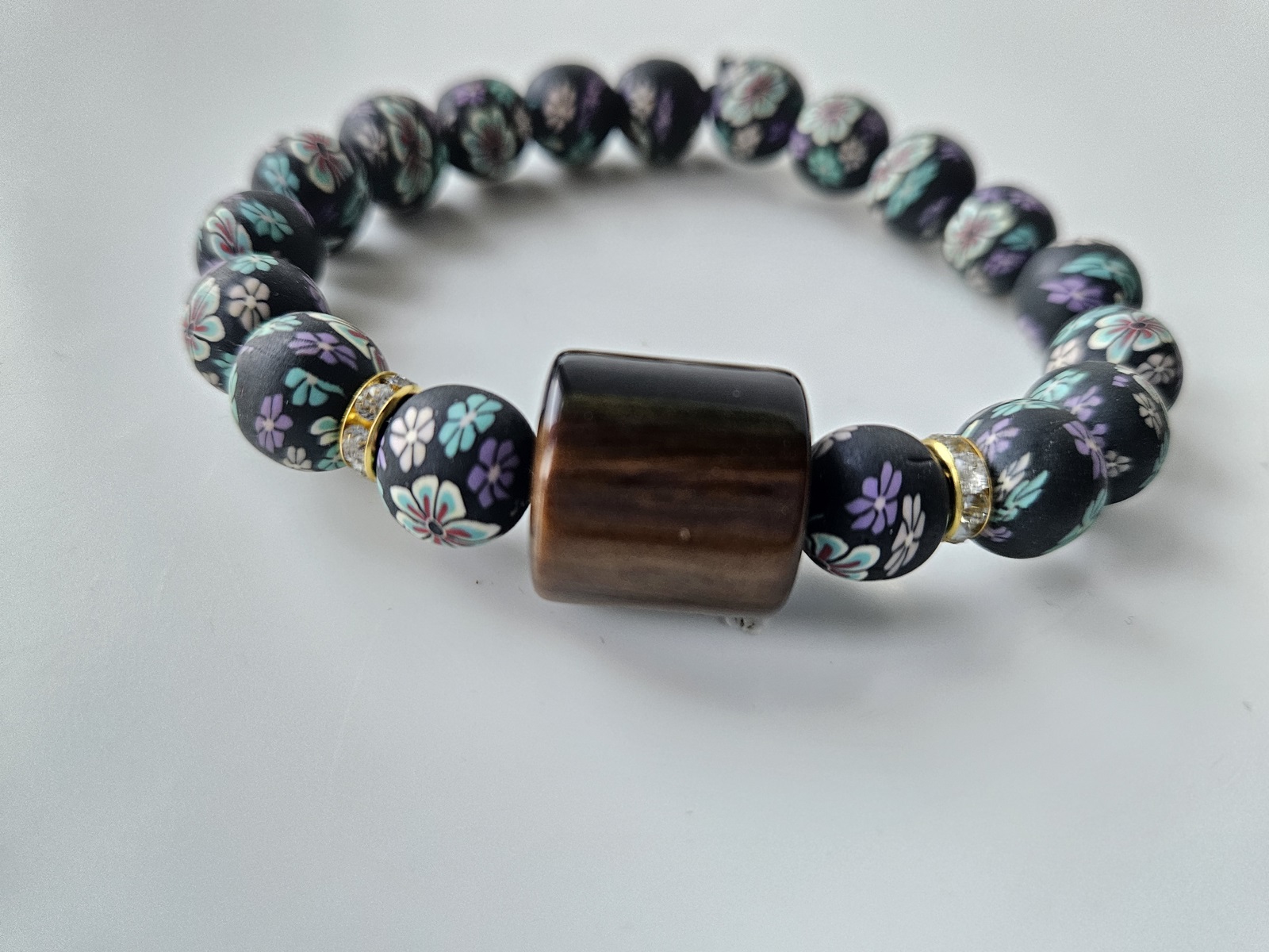 Handmade Multicoloured Bead Bracelet –Authentic African Craft by ArtByAfricans