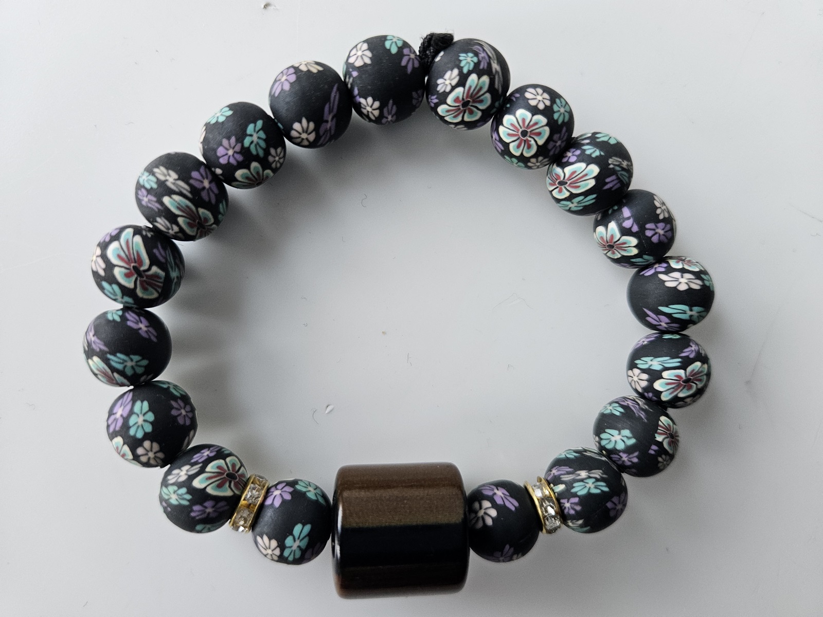 Handmade Multicoloured Bead Bracelet –Authentic African Craft by ArtByAfricans