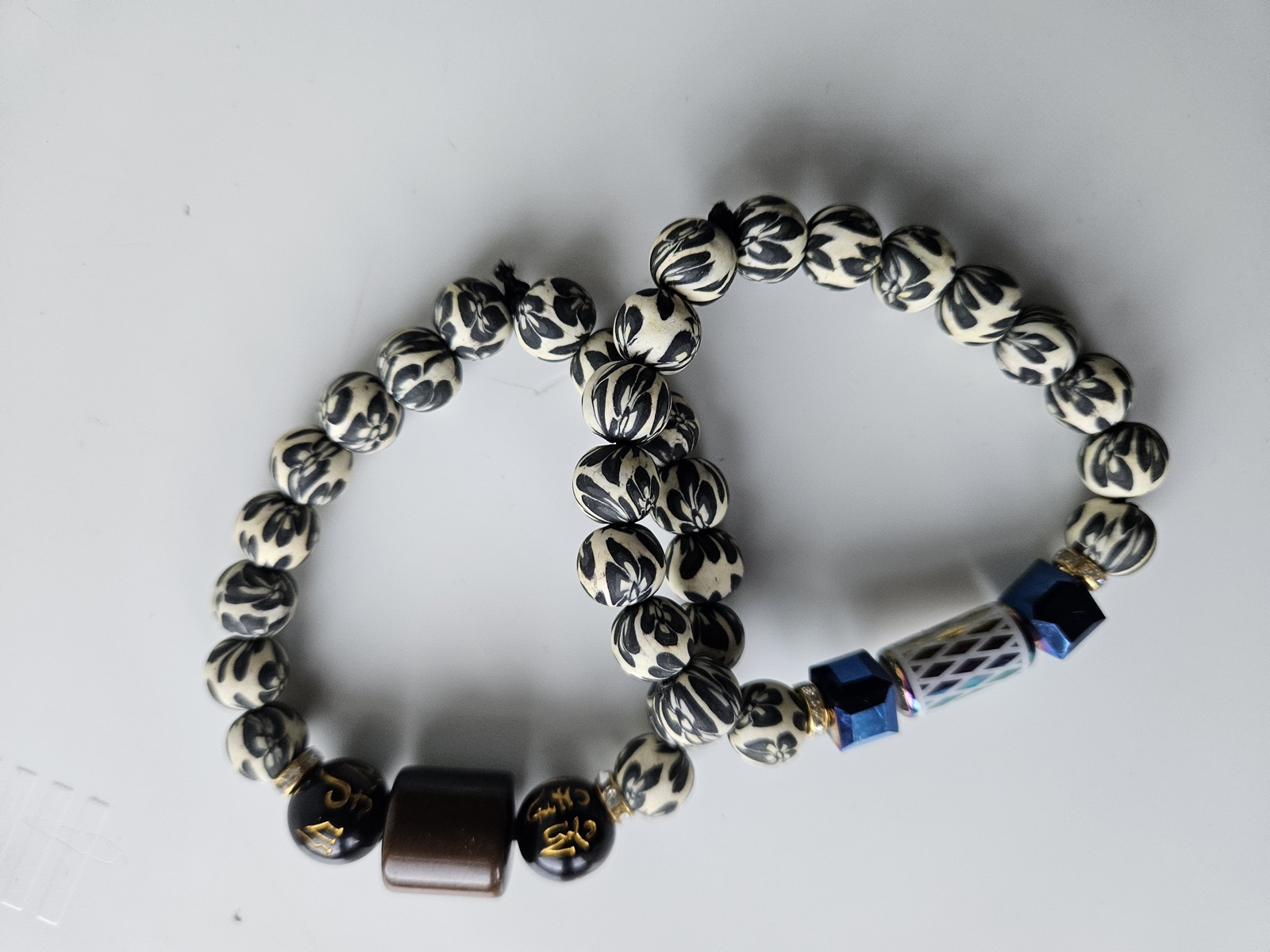 Handmade 2 - Set Multicoloured Bead Bracelet –Authentic African Craft by ArtByAfricans