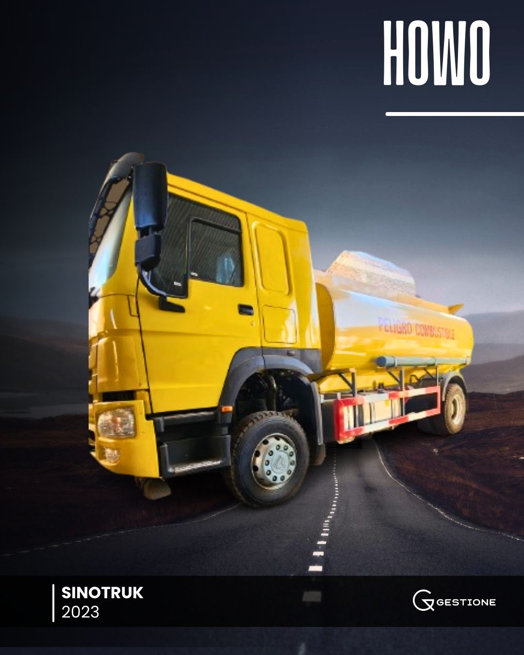 Cisterna Sinotruk HOWO 7 4×2