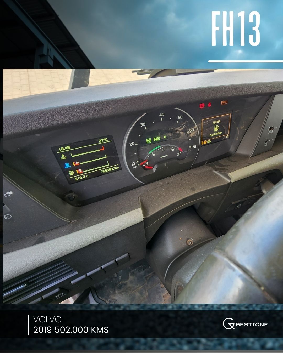VOLVO FH13 540 Doble eje