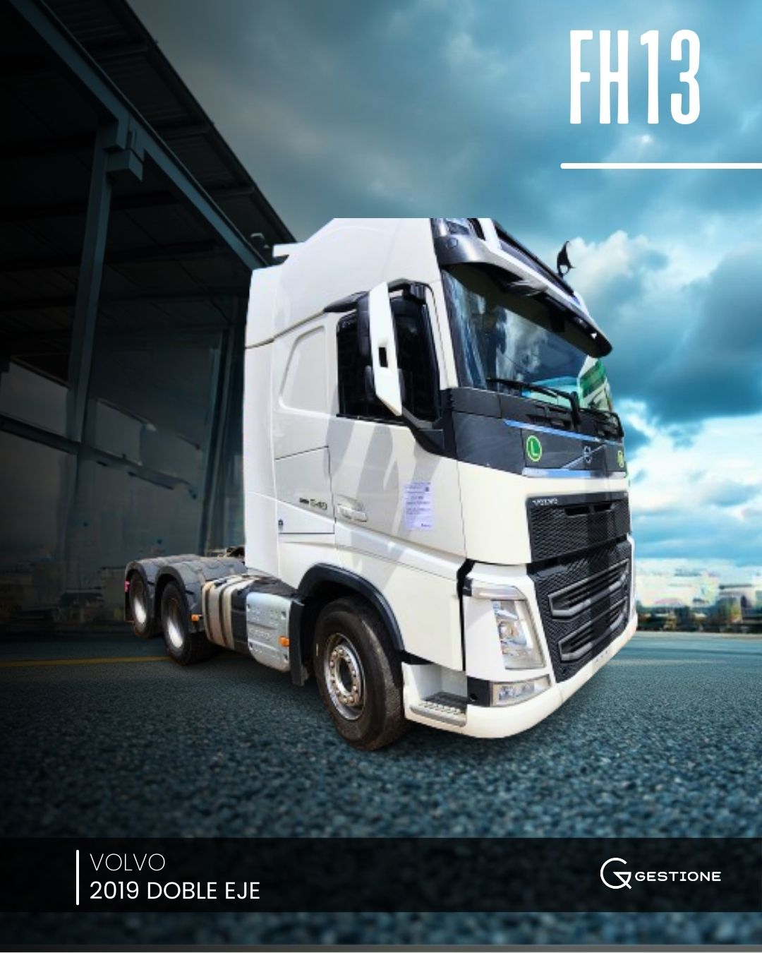 VOLVO FH13 540 Doble eje