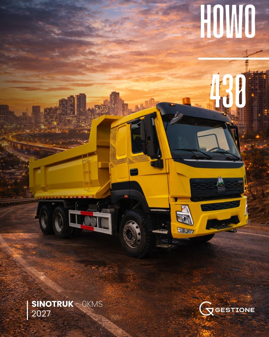 VOLQUETA HOWO 430 2027