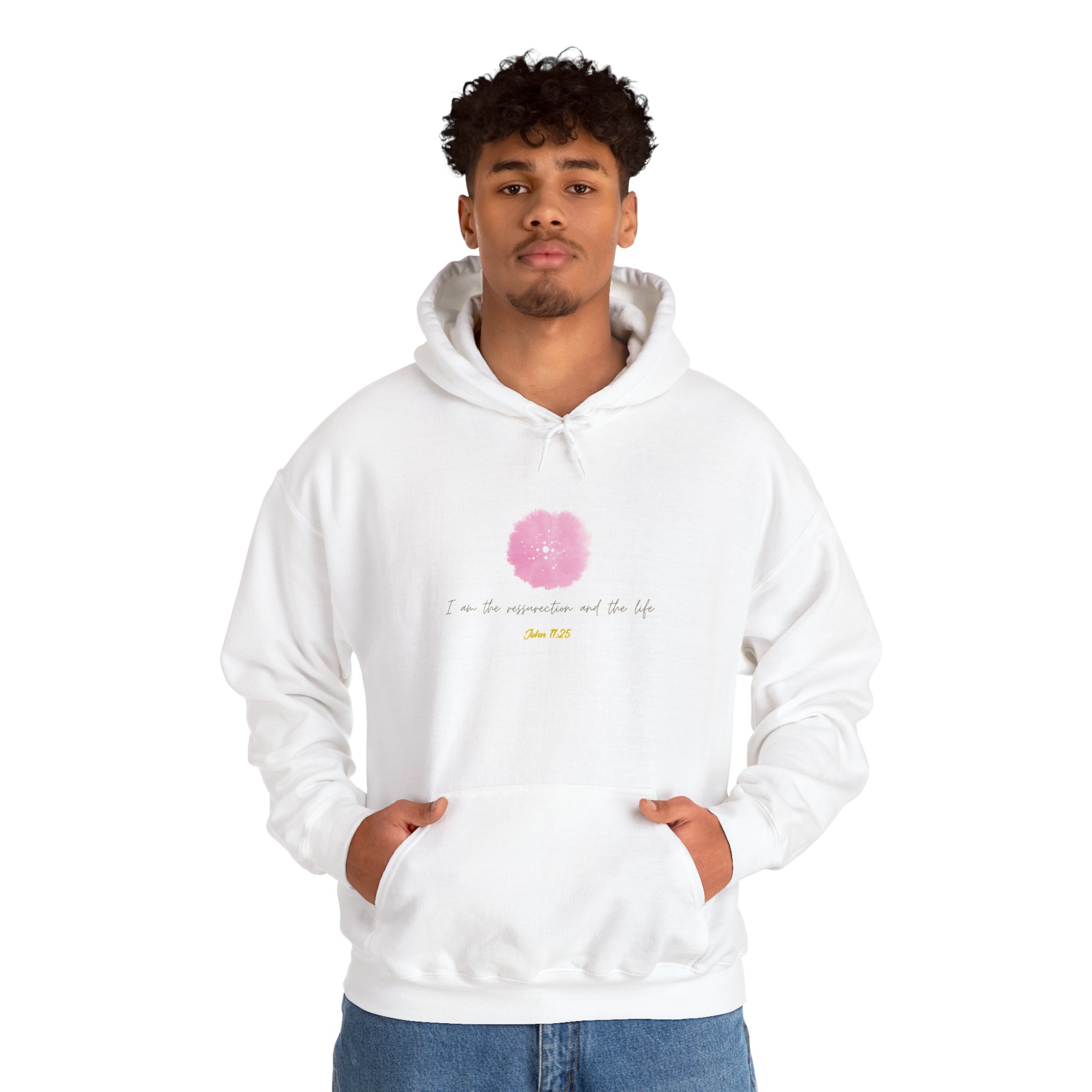 He Has Risen Floral Hoodie