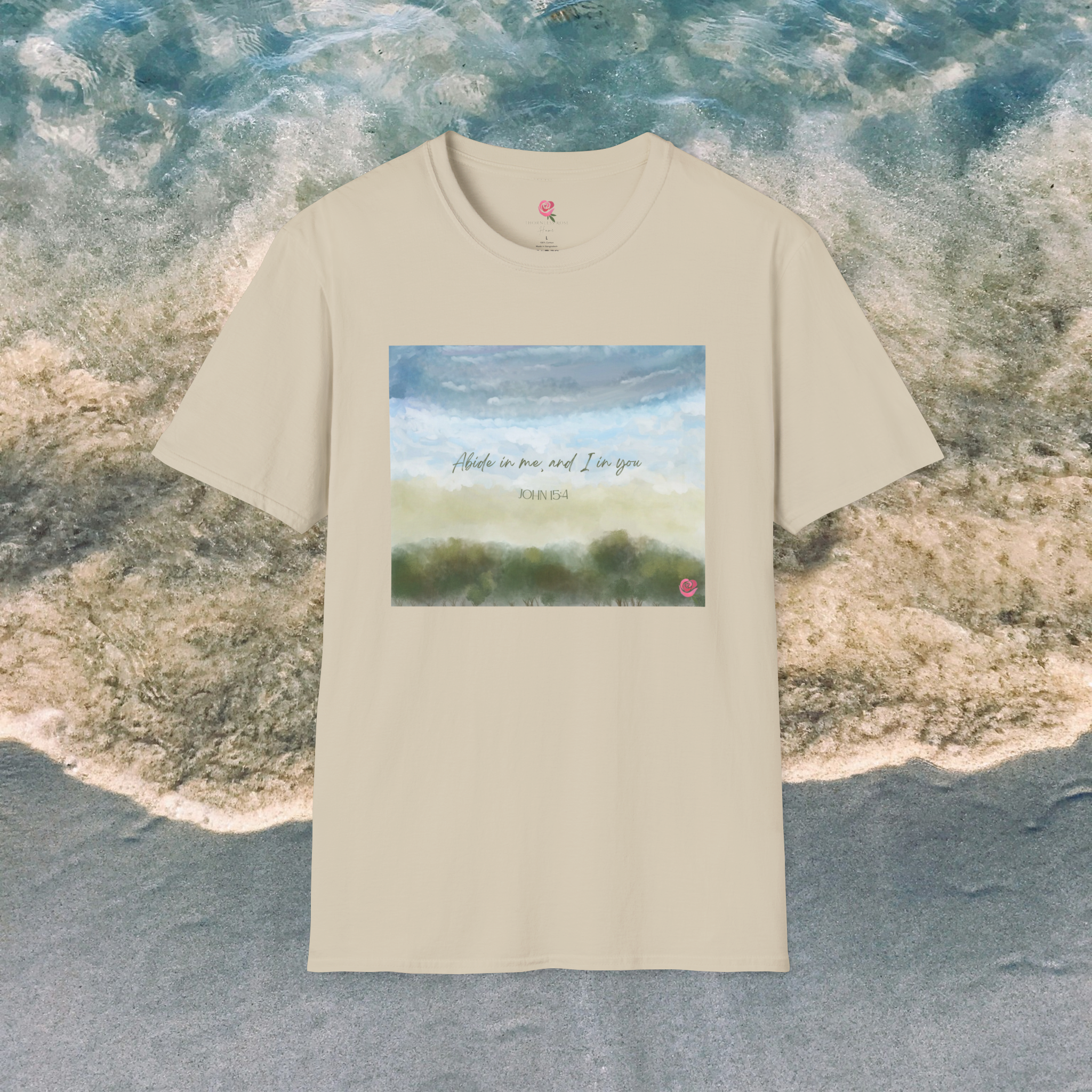 Sand & Sea John 15:4 Shirt
