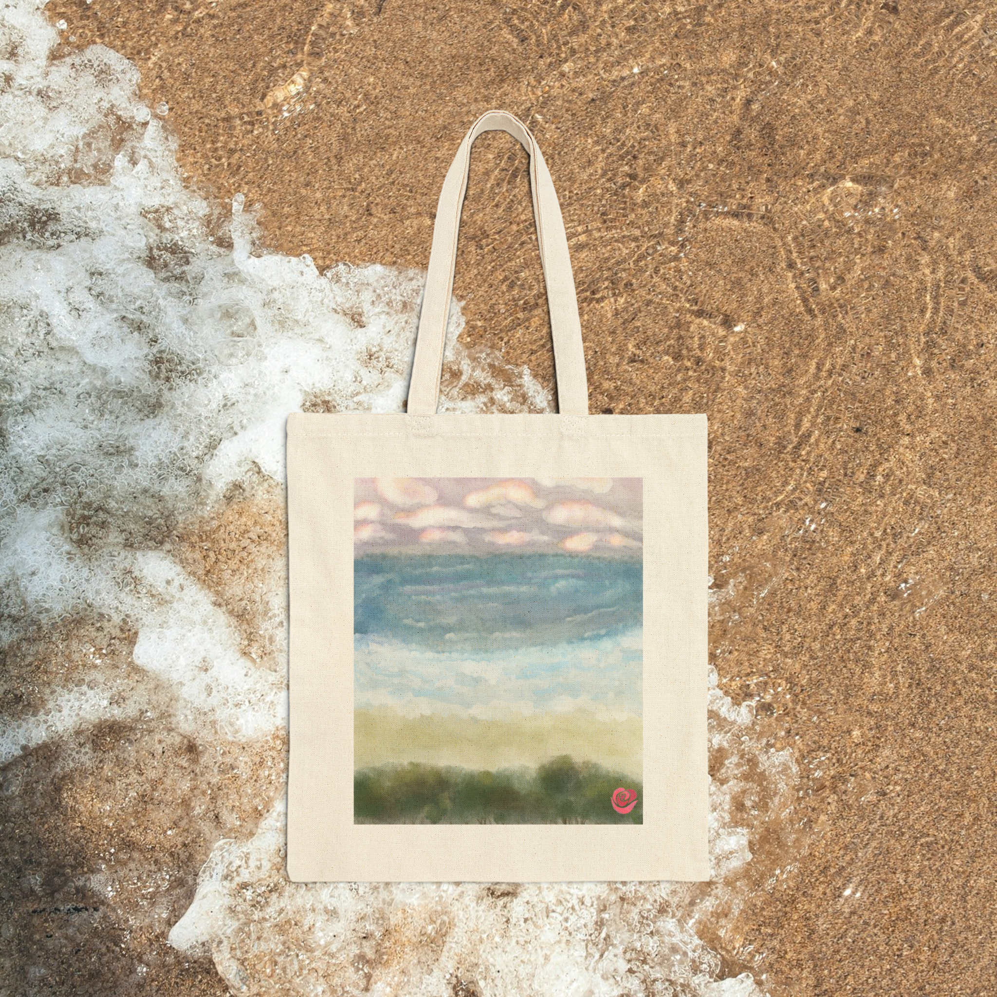 Sand & Sea Beach Tote Bag