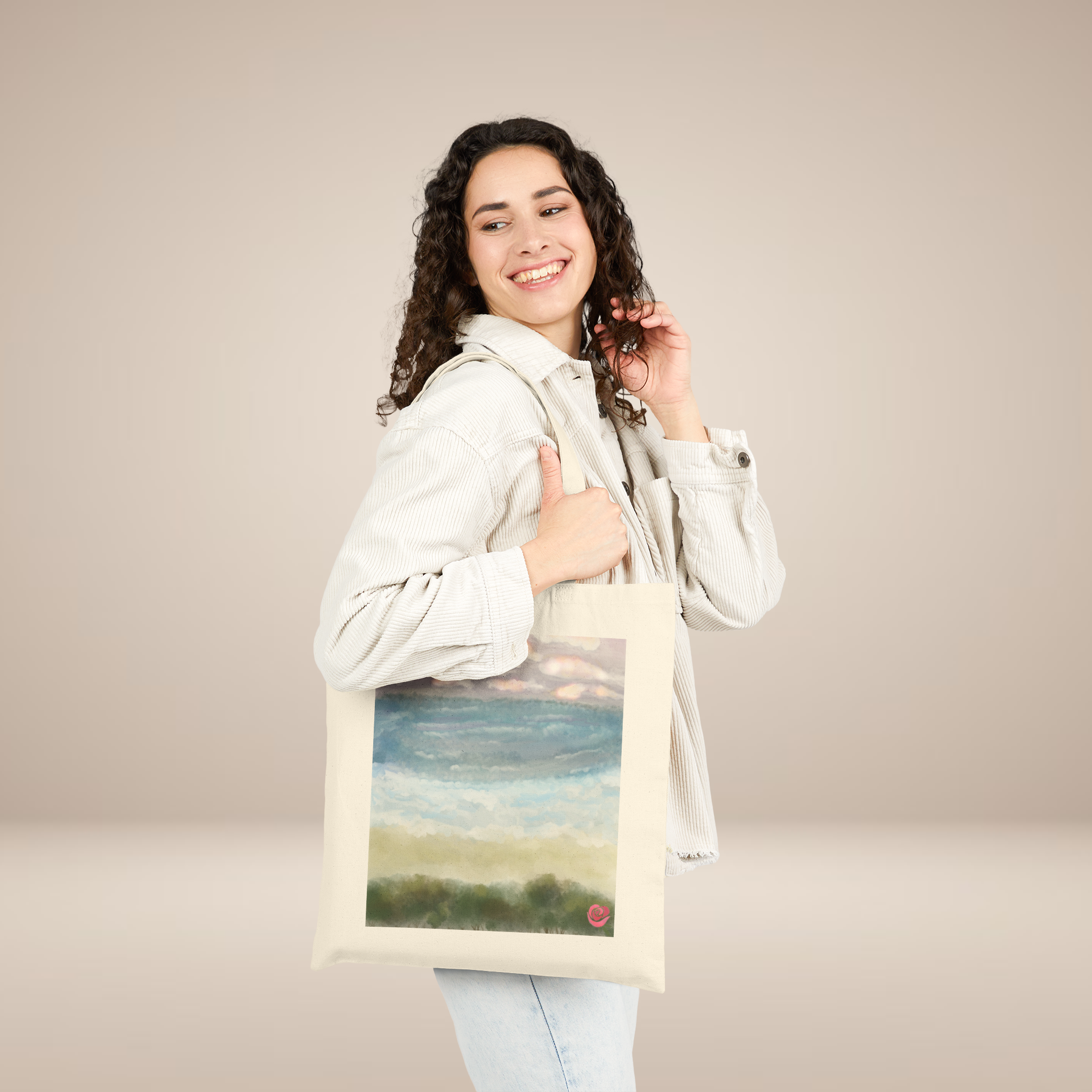 Sand & Sea Beach Tote Bag