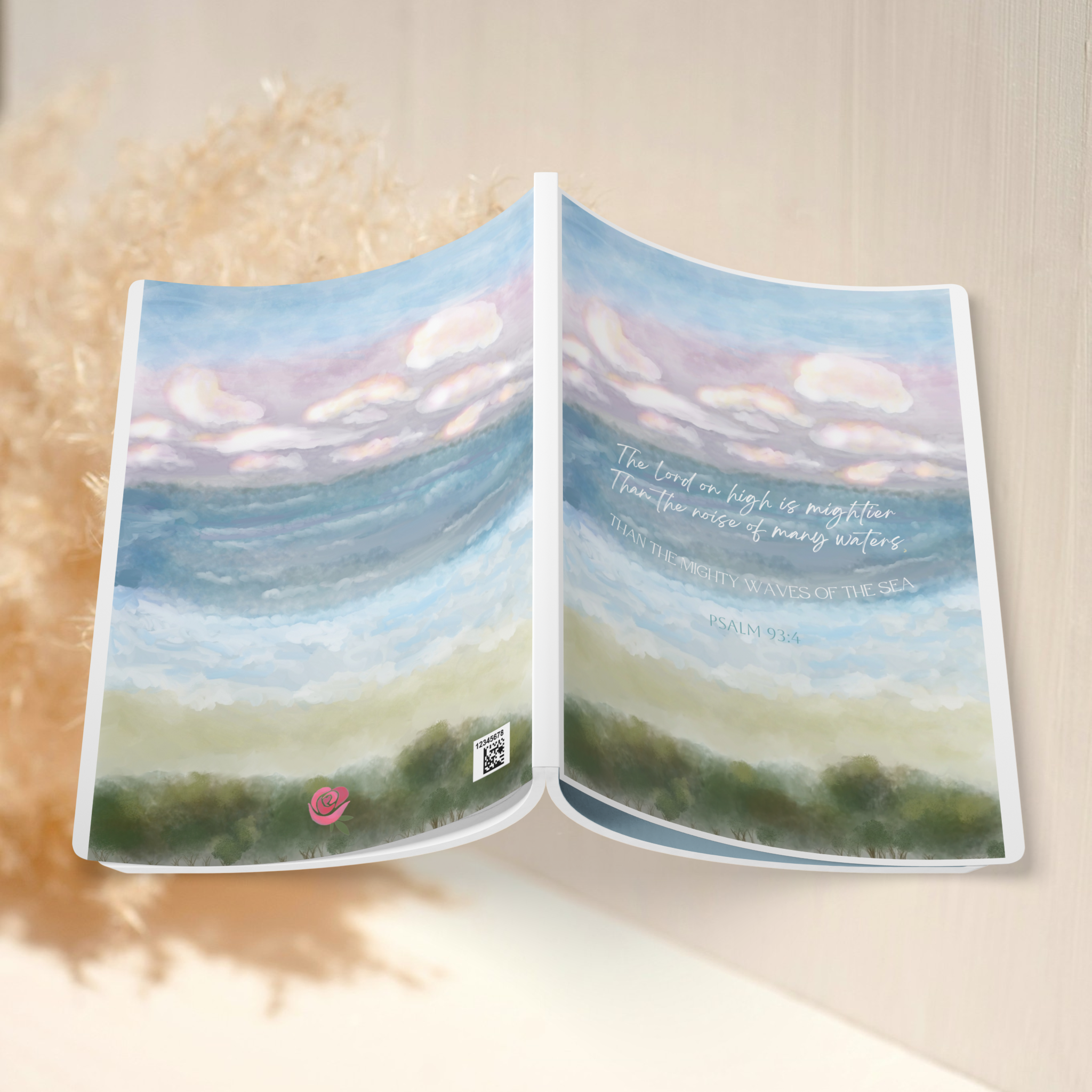 Sand & Sea Psalm 93:4 Journal/Notebook