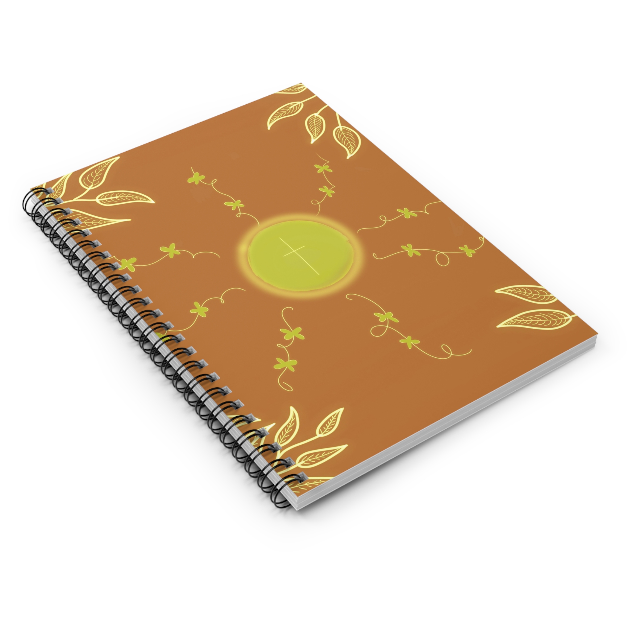 Golden Autumn Notebook