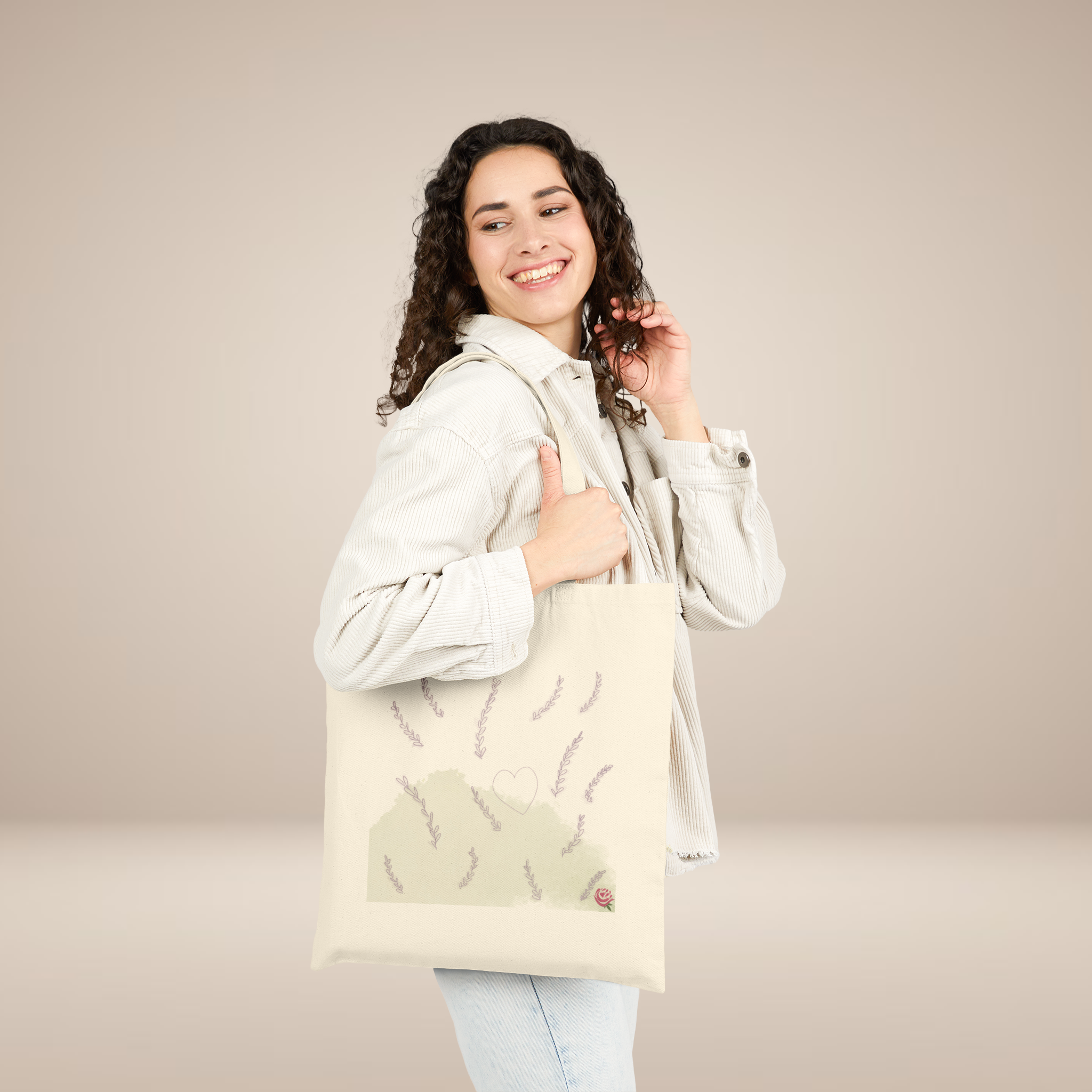 Love & Lavender Tote Bag