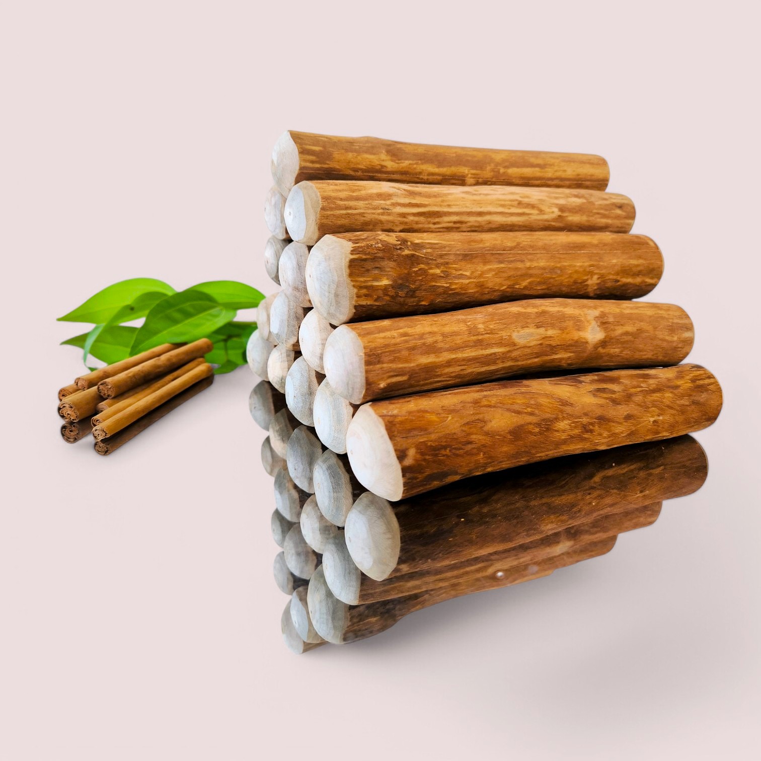 [Bulk Order] Cinnamon Wood Dog Chew Stick Toy - Large