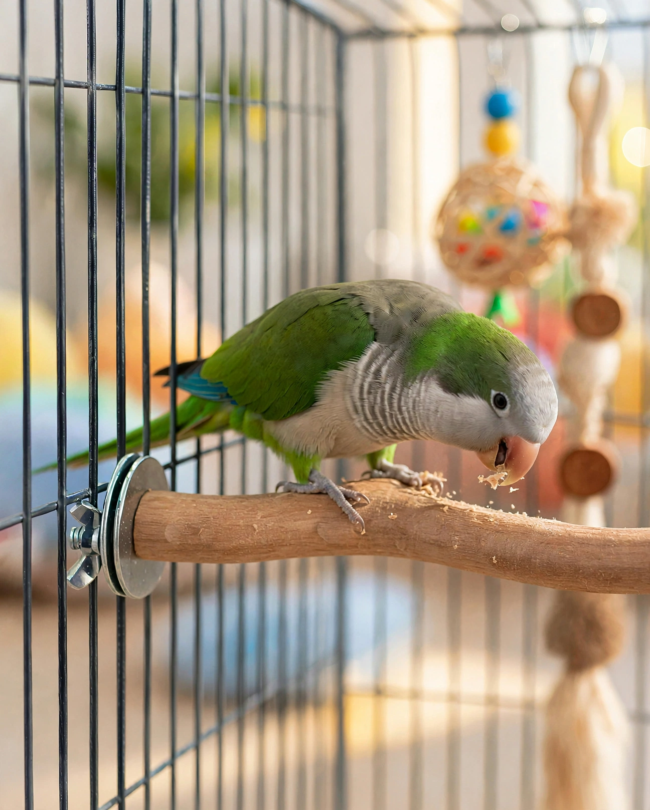 CINNAPERCH  Ceylon Cinnamon Wood Natural Bird Chew - Perch ( Small )