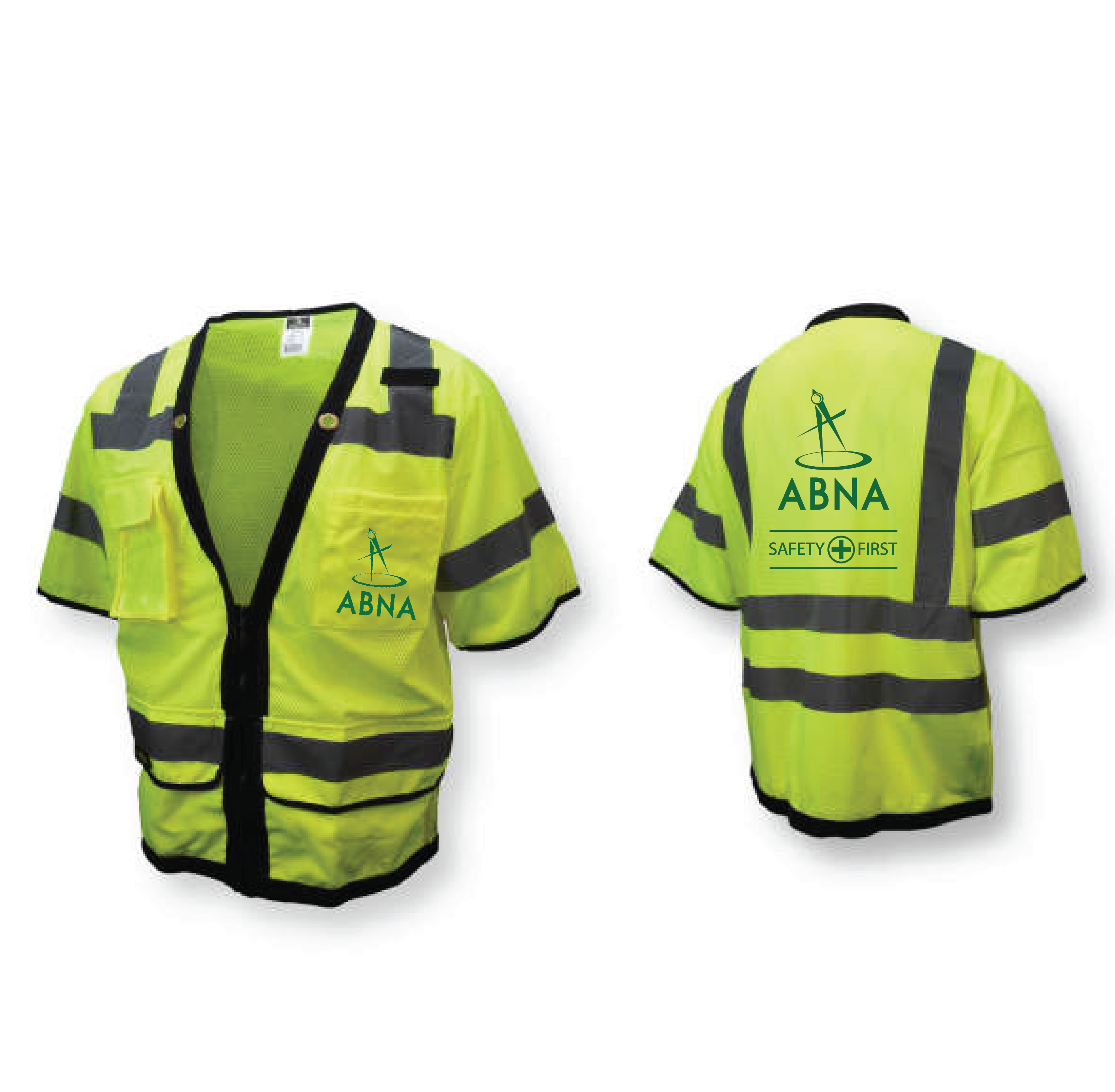 Radians  Type R Class 3 Heavy Duty Surveyor Safety Vest with Zipper