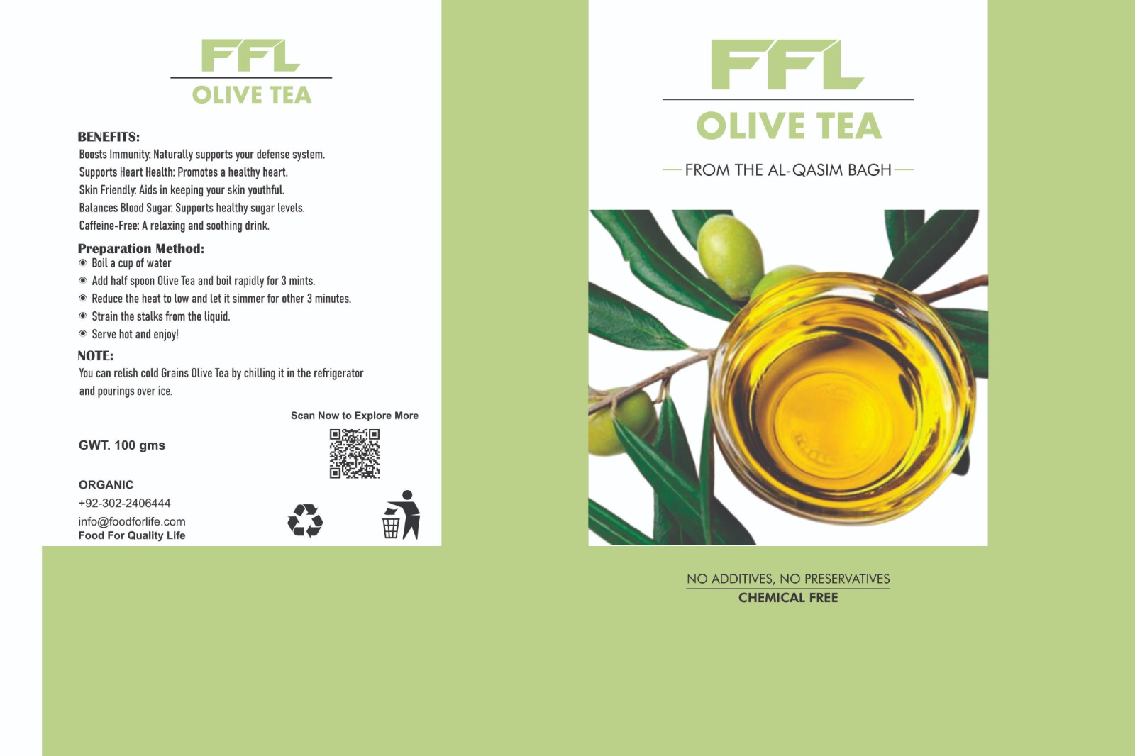 Olive Tea