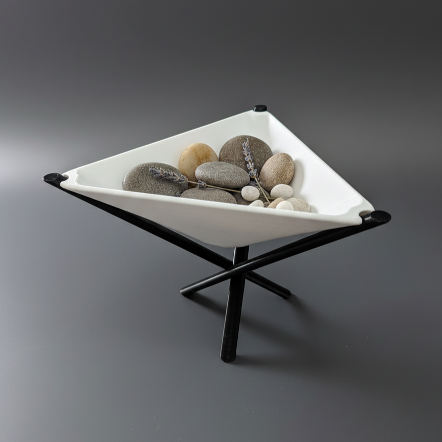 Dekoratif Üçgen Tabak