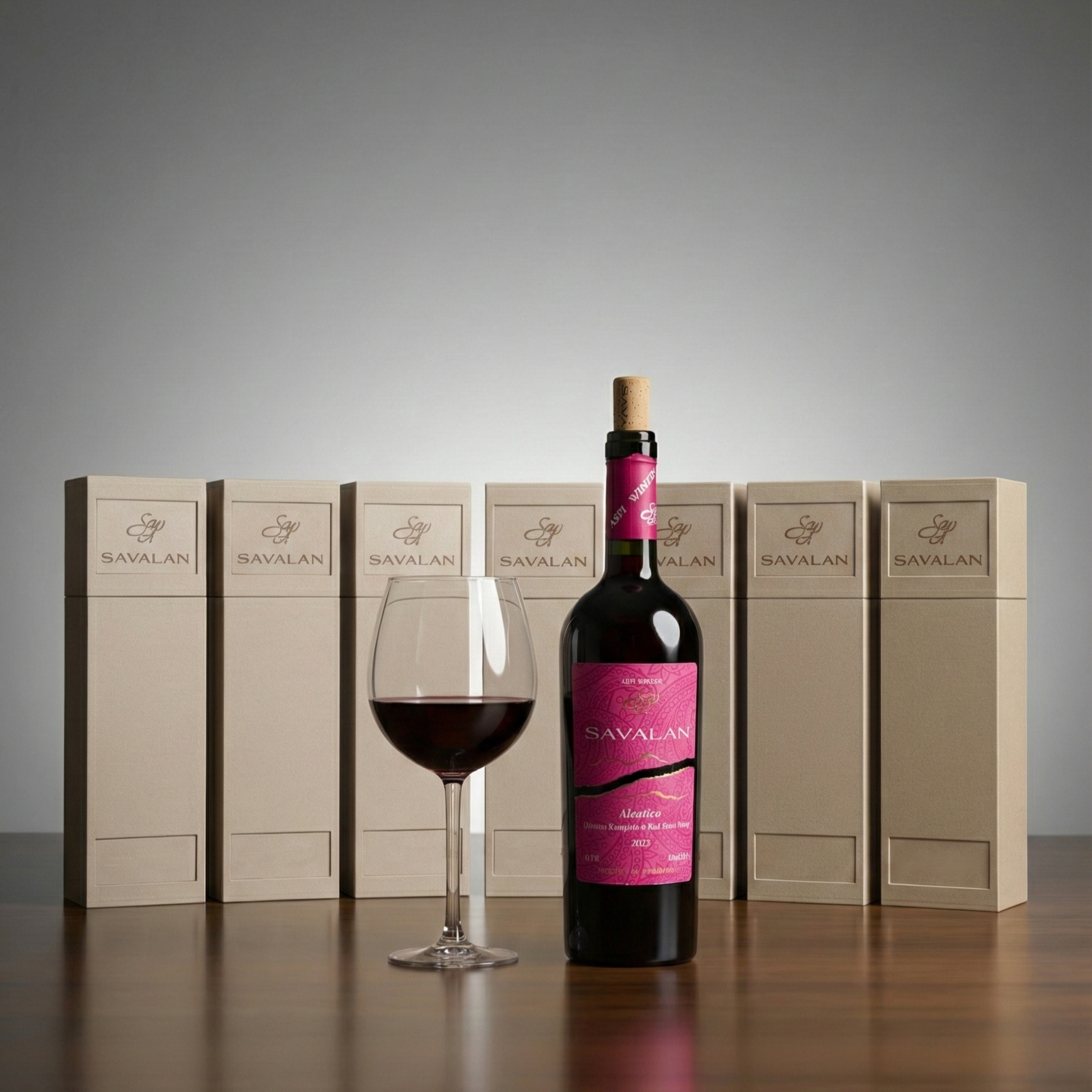 Özel Üretim - Şarap Hediye Kutusu