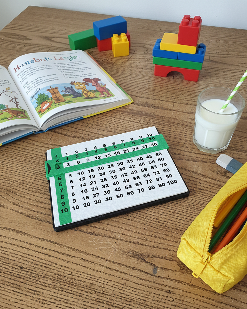 Çarpım Tablosu Eğlenceli Eğitim Aparatı