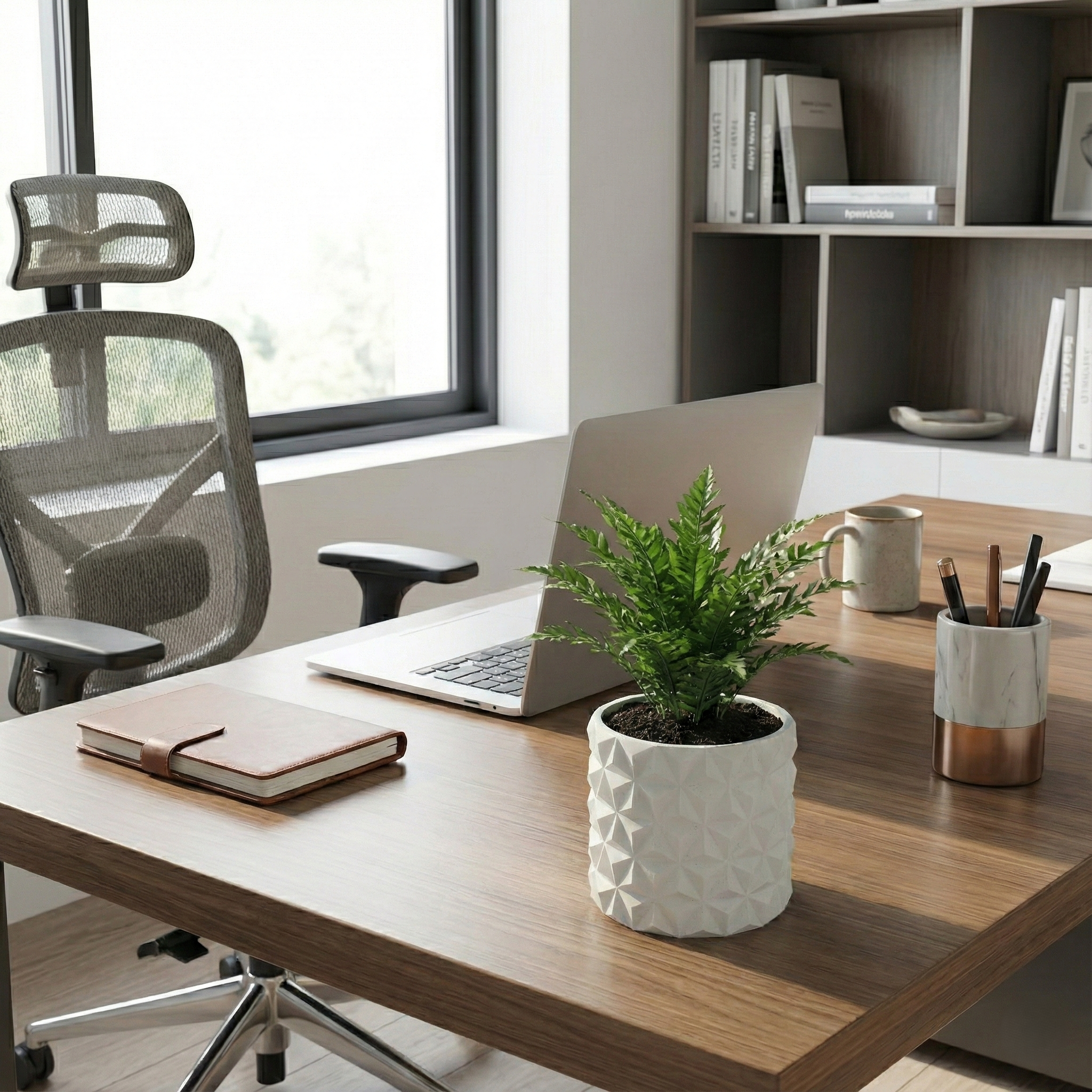 Modern Geometrik Dekoratif Saksı