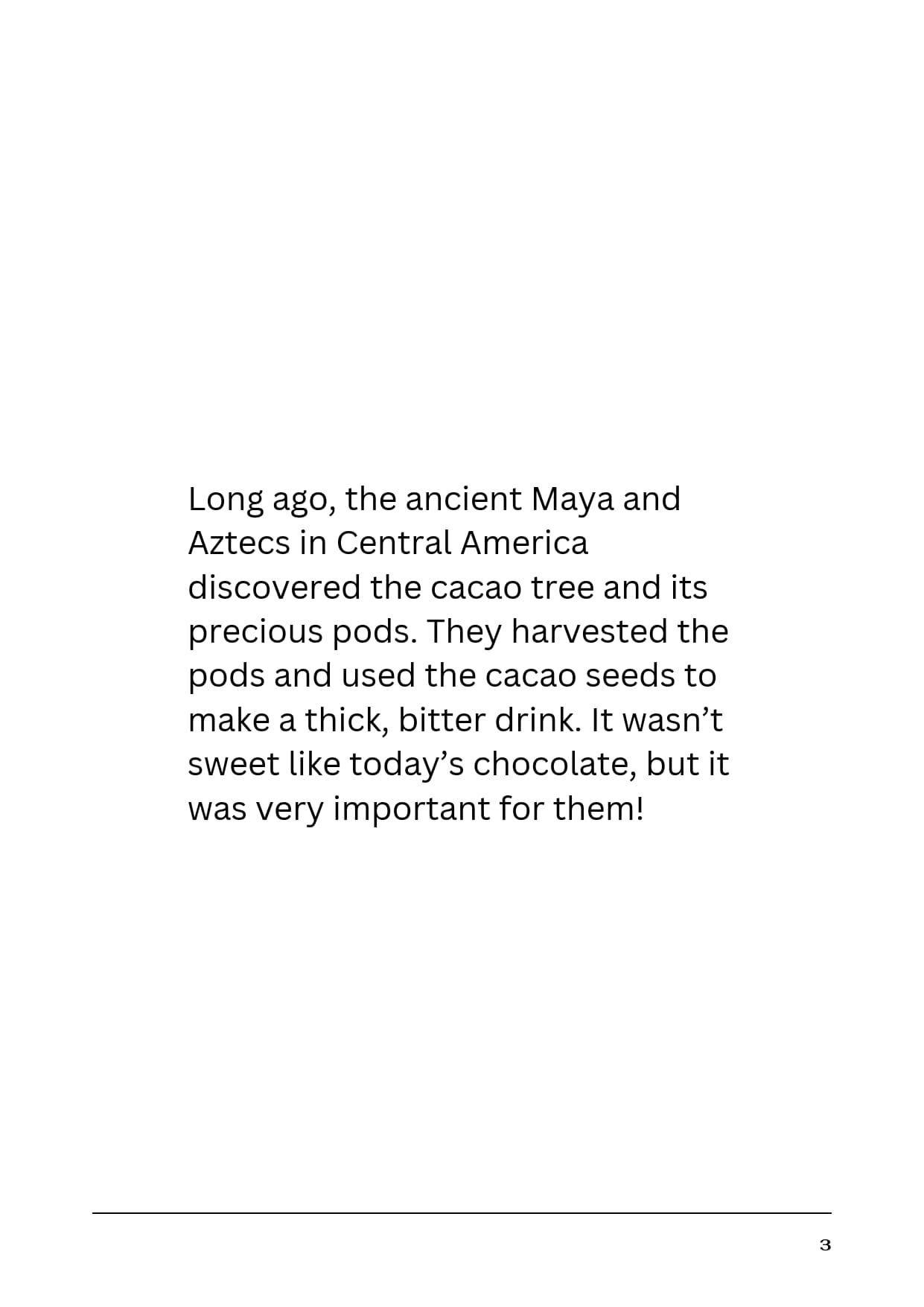 A Story of Chocolate