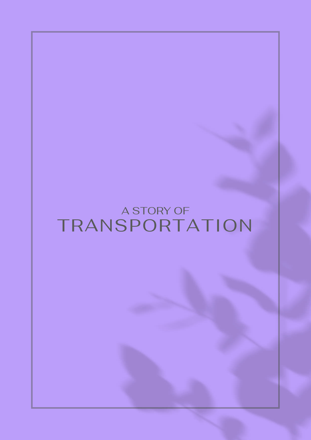 A Story of Transportation