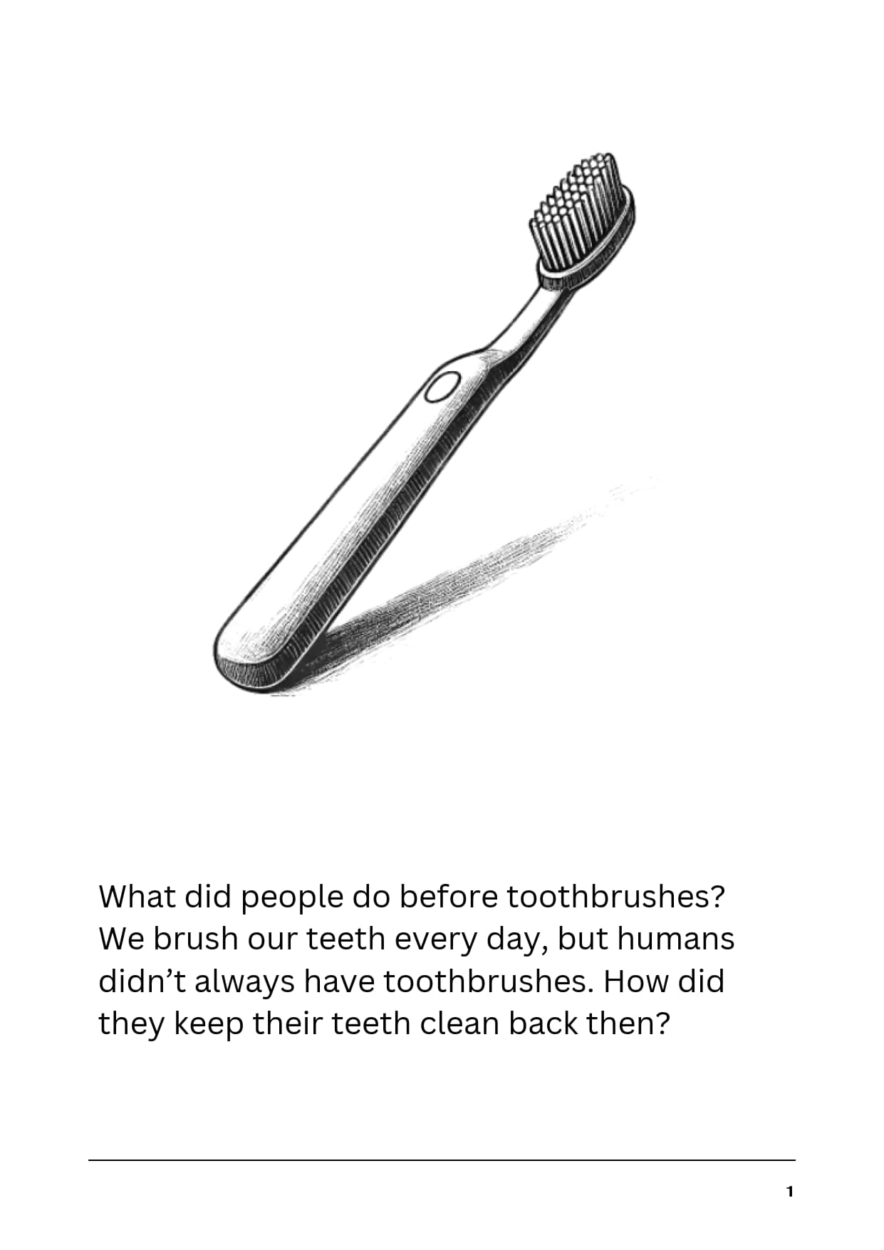 A Story of Toothbrush 