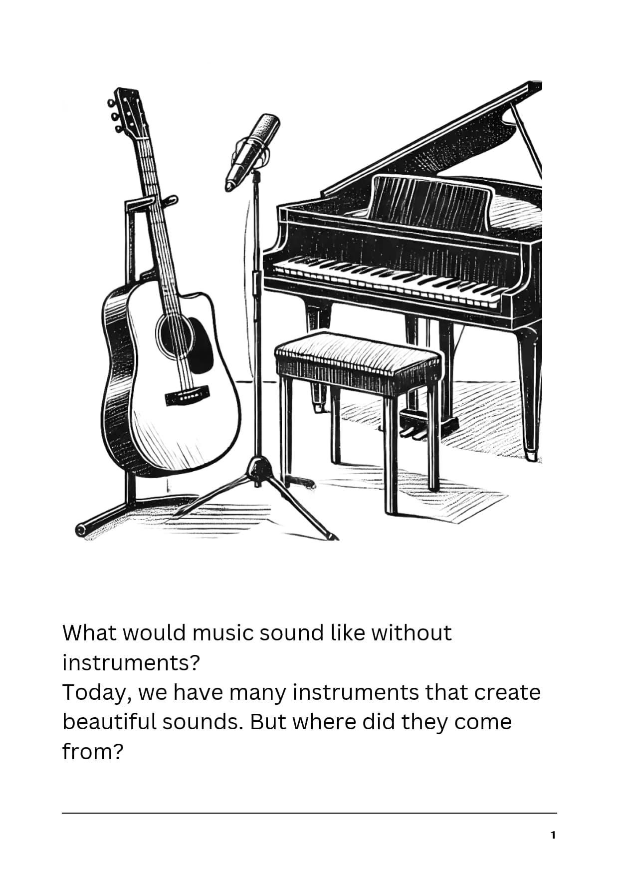 A Story of Musical Instruments 
