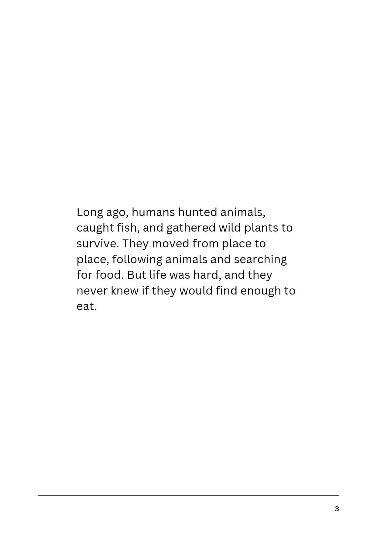 A Story of Farming