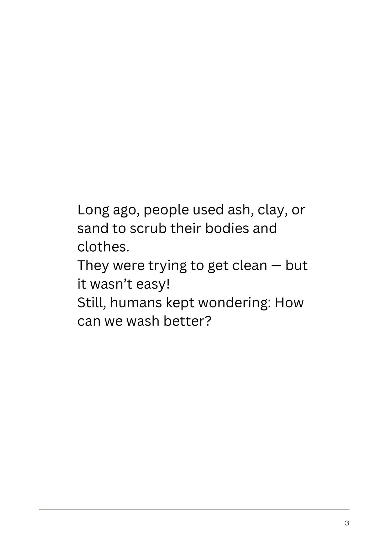 A Story of Soap