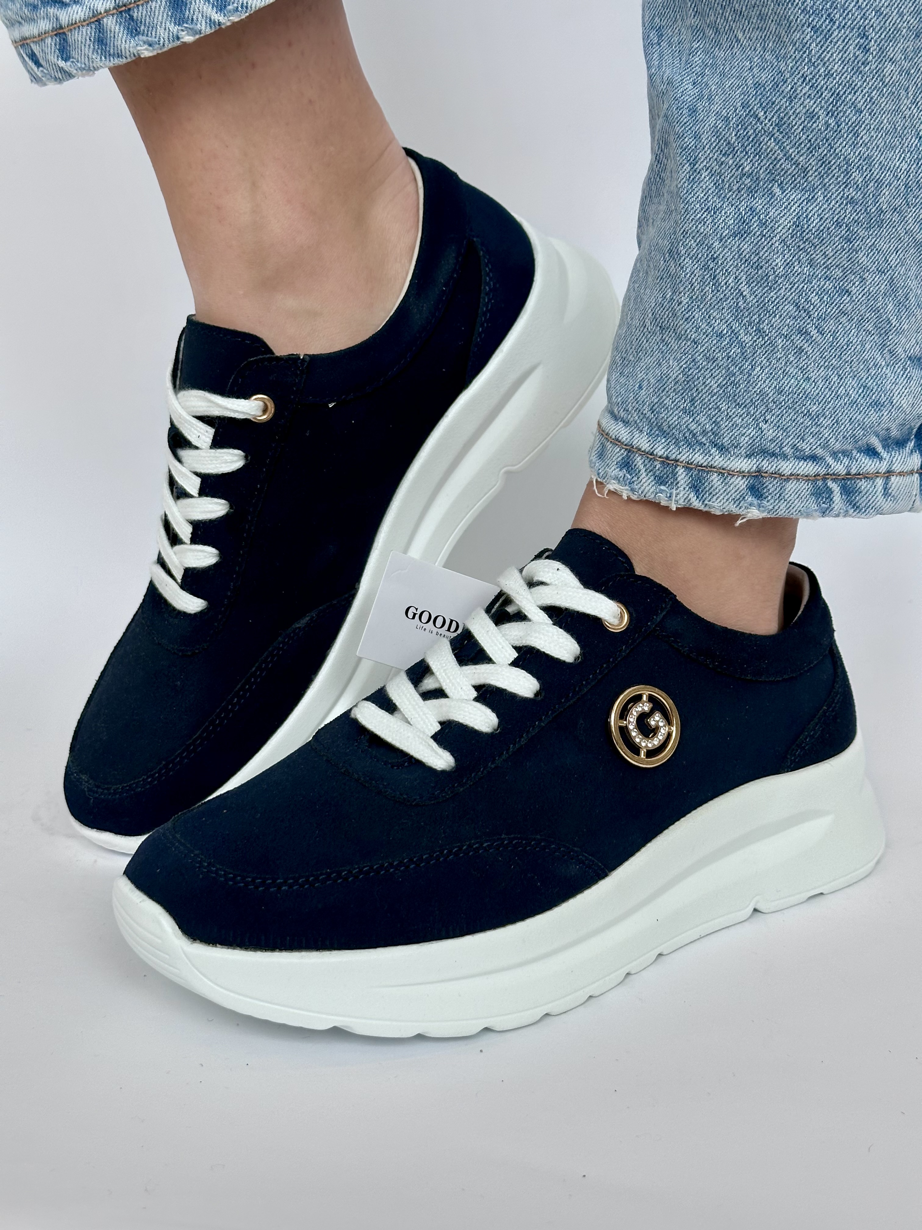 Tamsiai melyni sportbačiai (GD-XF-108)