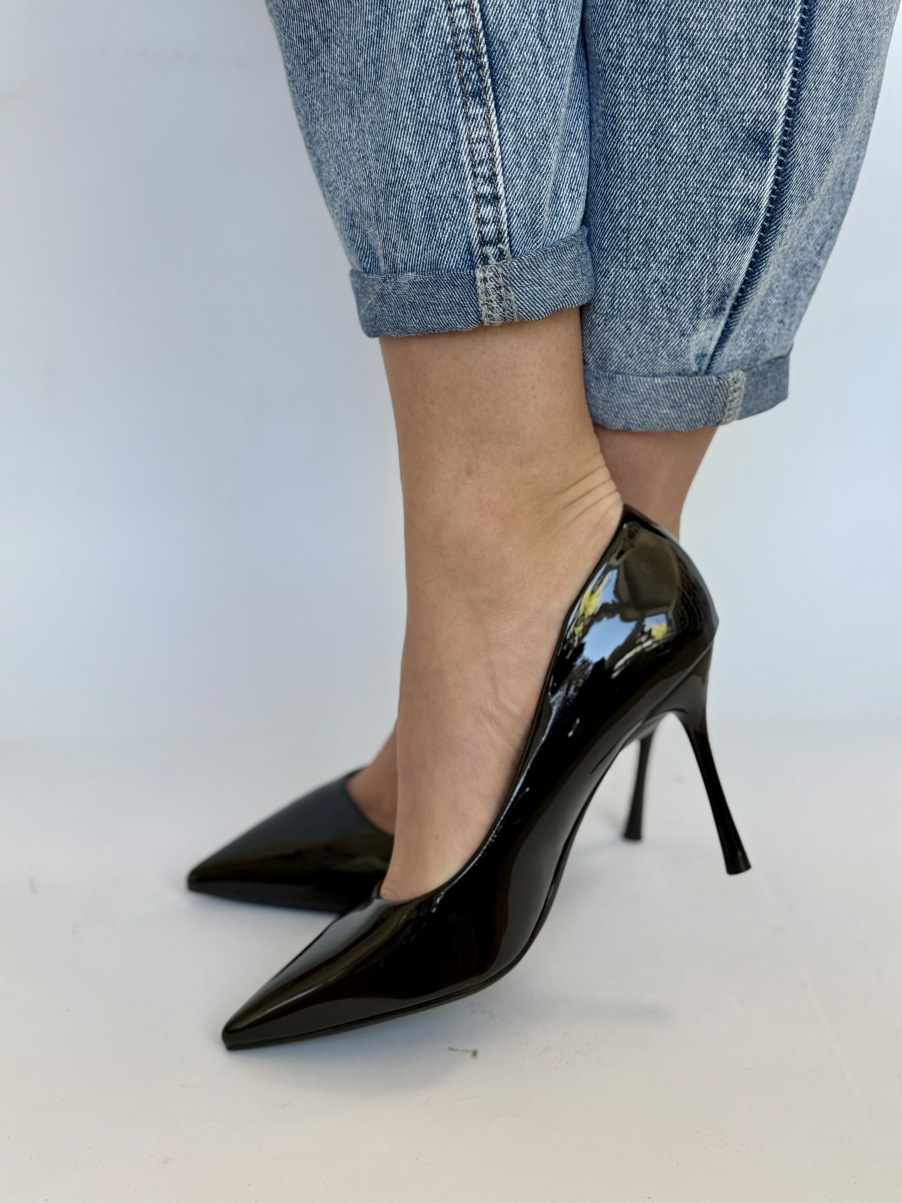 Juodi aukštakulniai bateliai (YES-8374-1)