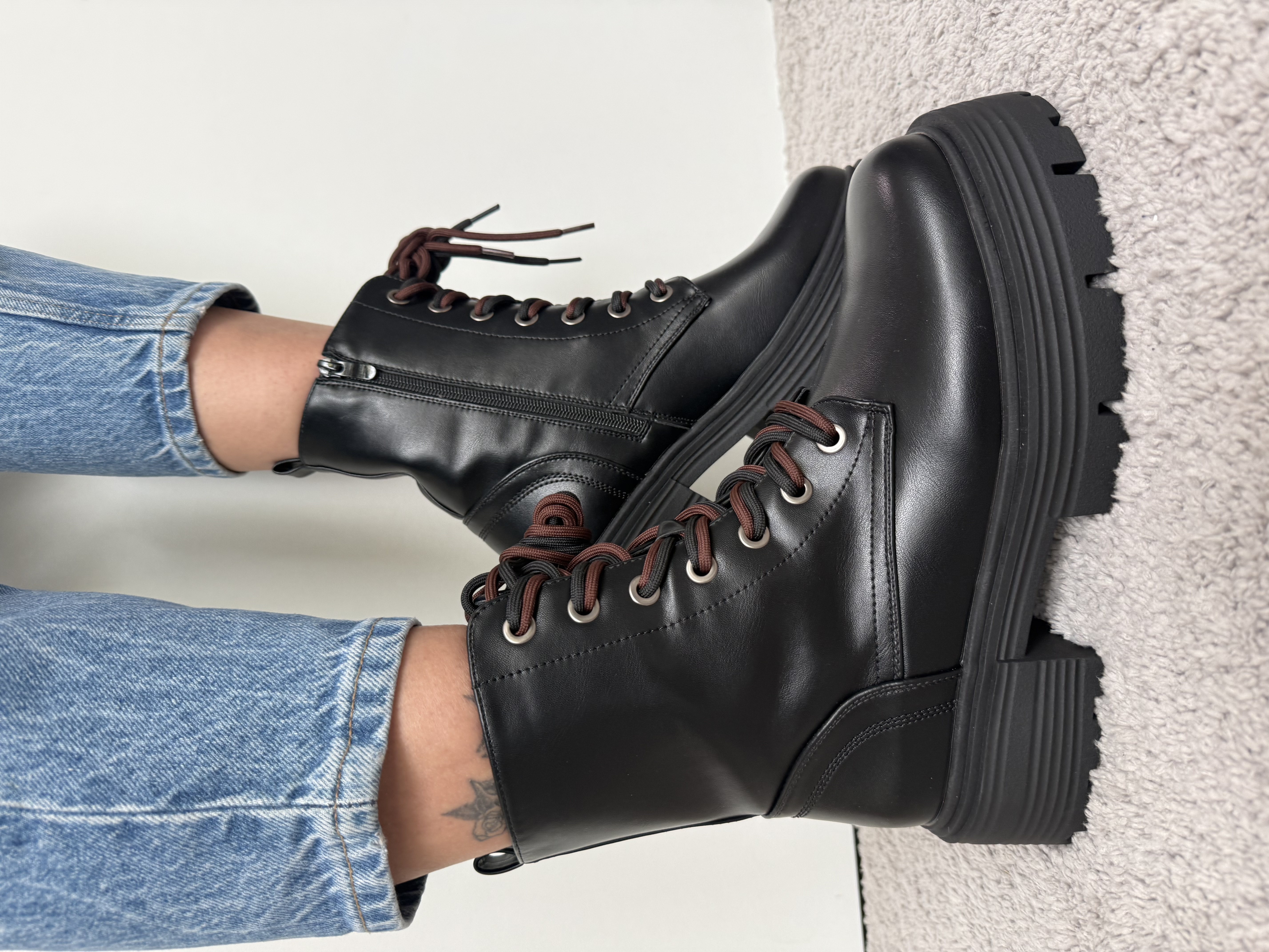 Juodi moteriški aulinukai pašiltinti (6630)