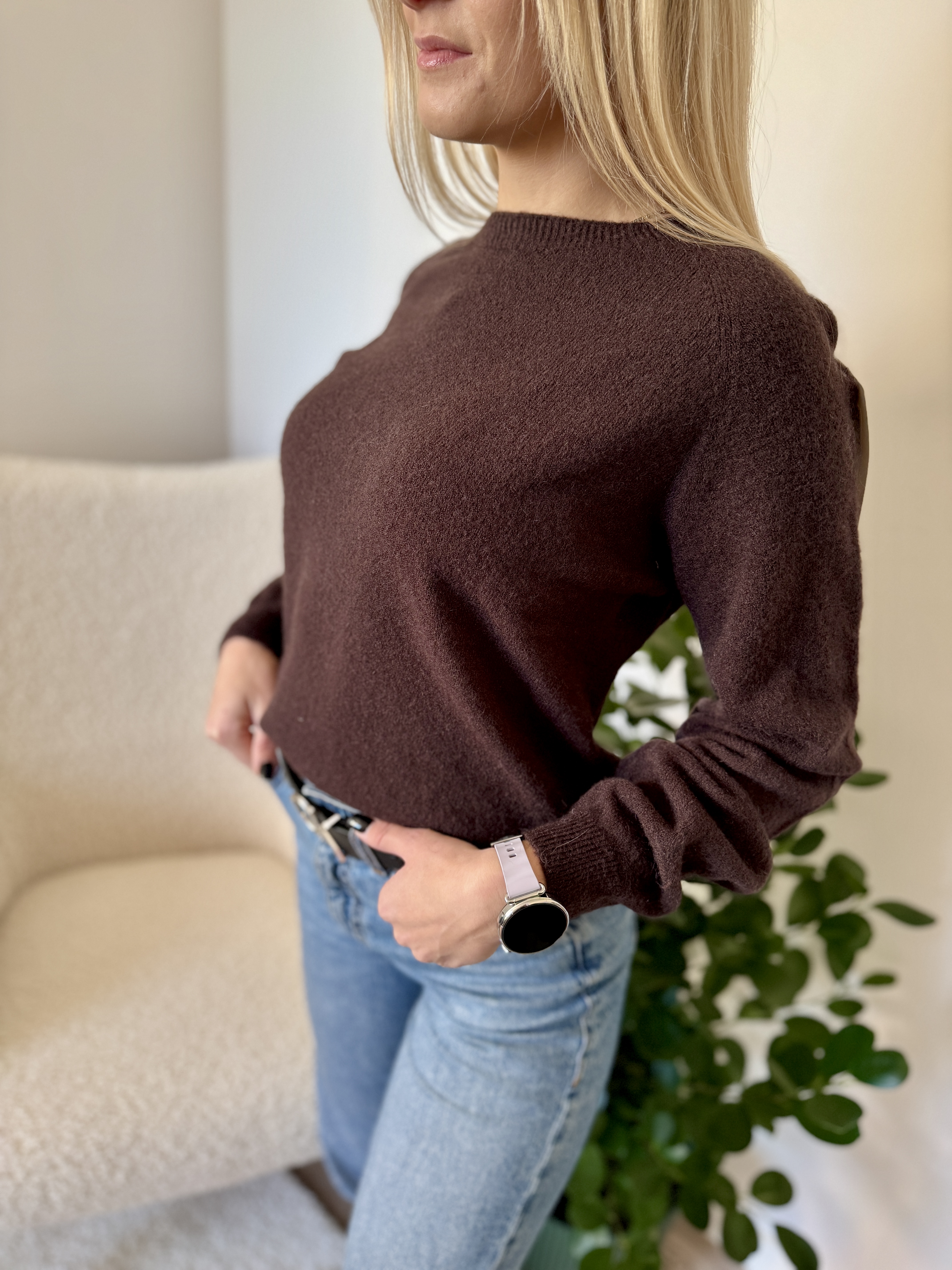 Itališkas megztukas su baby alpaka