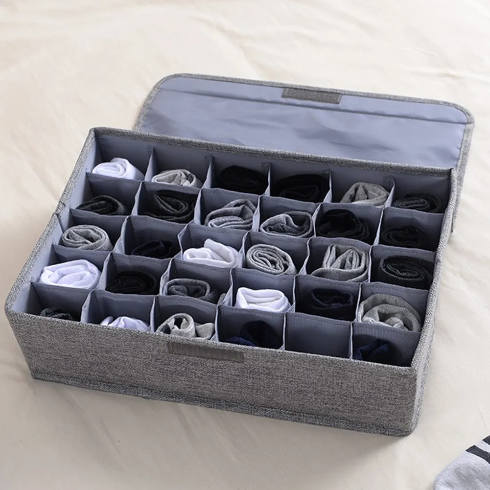 30 Pocket Socks Storage Organizer