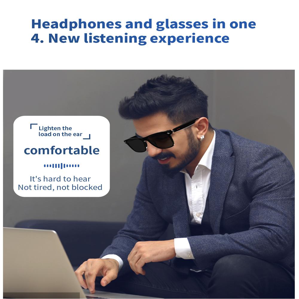 Headphones and Glasses in One