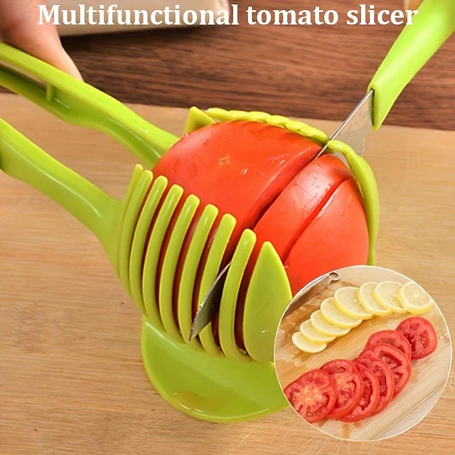 Multifunctional tomato slicer