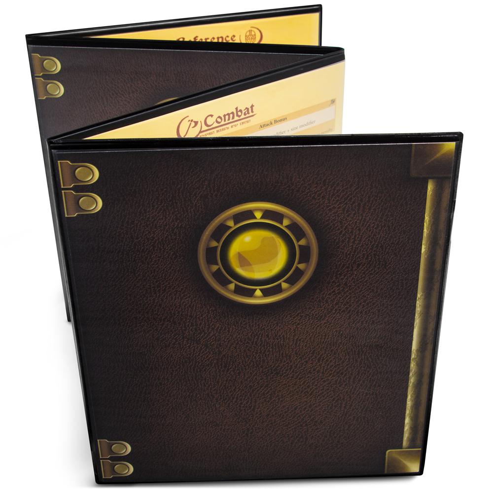 The Master's Tome Customizable DM Screen, Green