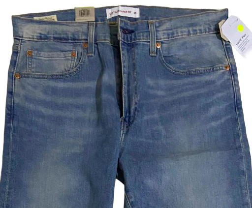 Levi Strauss Quality Denim Jeans. Colours, Blue, Black, Medium Blue, Sand Wash, Brown.