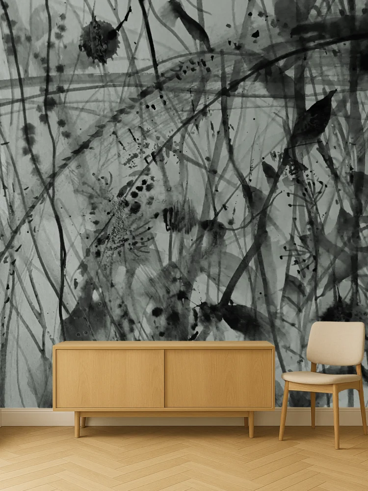 Meadows & Grassland Accent Wallpaper—Nature's Touch for Modern & Traditional Interiors