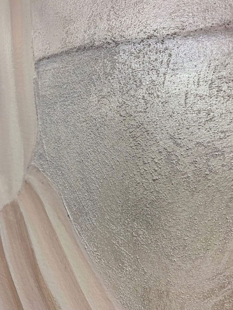 Luna Mexicana—Hand Painted Silver Wallpapers