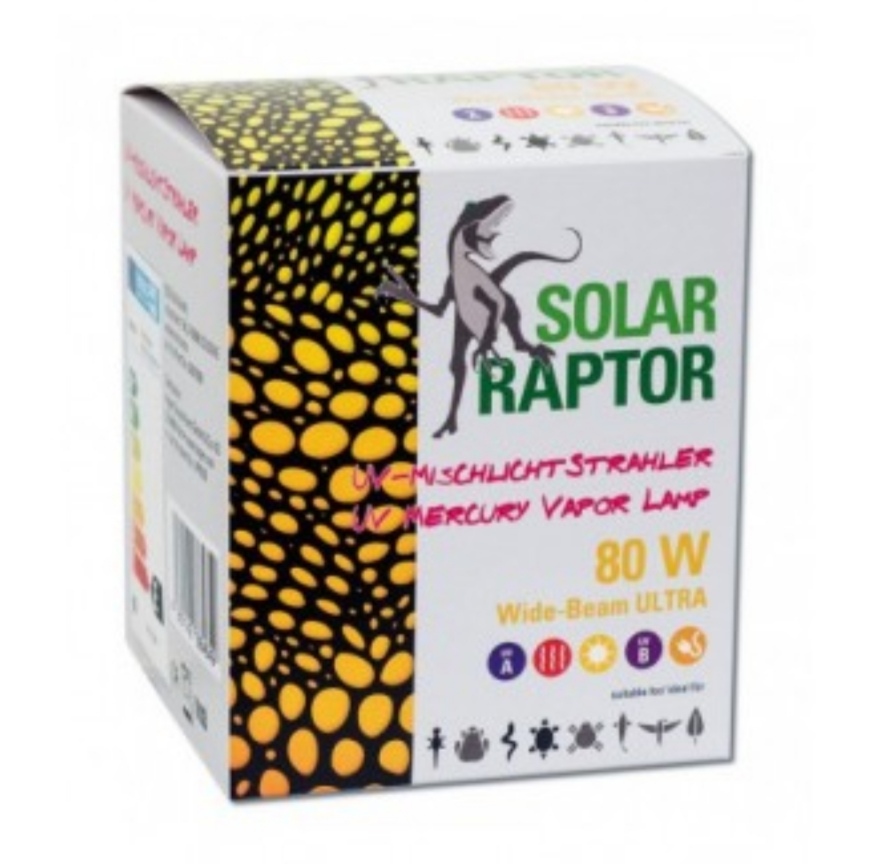 Ampoule 3 en 1 Solar Raptor 80w wide-beam ultra