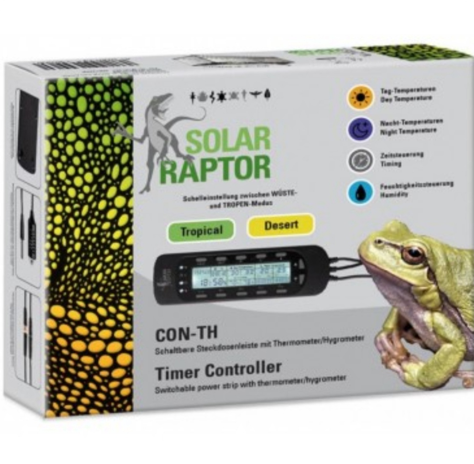 Thermostat-hygrostat "Timer controller" Solar Raptor