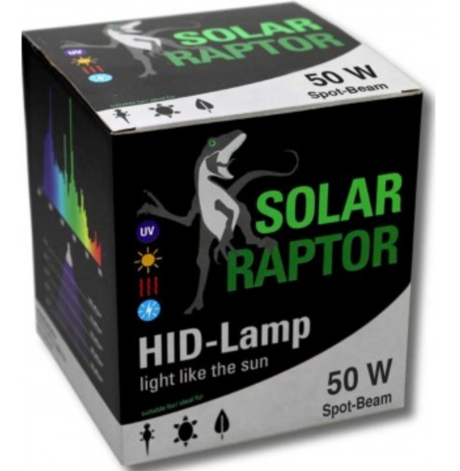 Ampoule 3 en 1 Solar Raptor 50w HID Spot-lamp