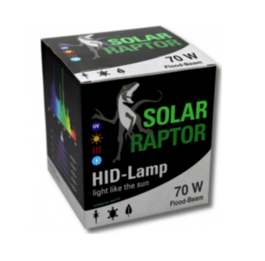 Ampoule 3 en 1 Solar Raptor 70W HID Flood-Beam