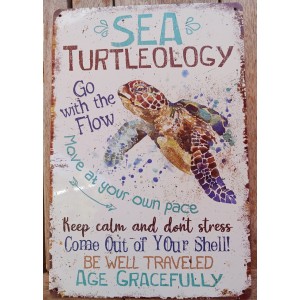 Plaque en métal modèle 6