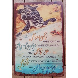 Plaque en métal modèle 4