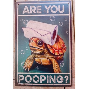 Plaque en métal modèle 3